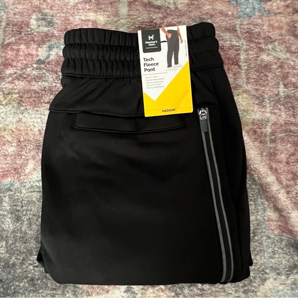 NWT Member's Mark Tech Fleece Pant - Picture 8 of 9